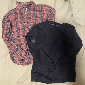 Carter’s Boys Button Up + Long Sleeve